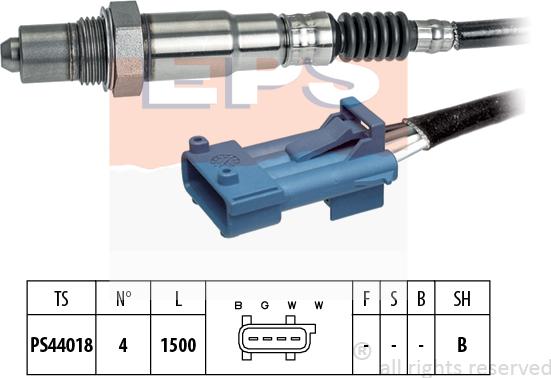 MDR EPS-1998 301 - Sonde lambda cwaw.fr