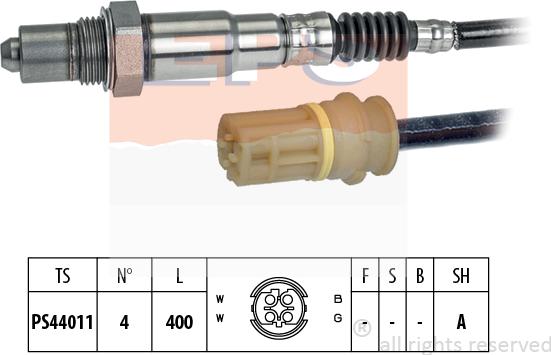 MDR EPS-1998 330 - Sonde lambda cwaw.fr