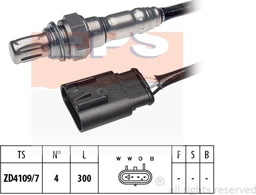 MDR EPS-1998 210 - Sonde lambda cwaw.fr