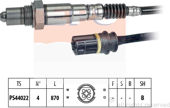 MDR EPS-1998 289 - Sonde lambda cwaw.fr