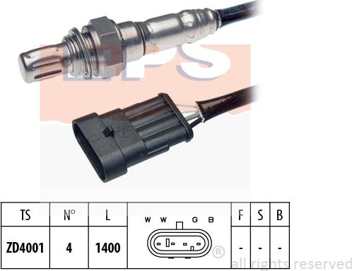 MDR EPS-1997 943 - Sonde lambda cwaw.fr