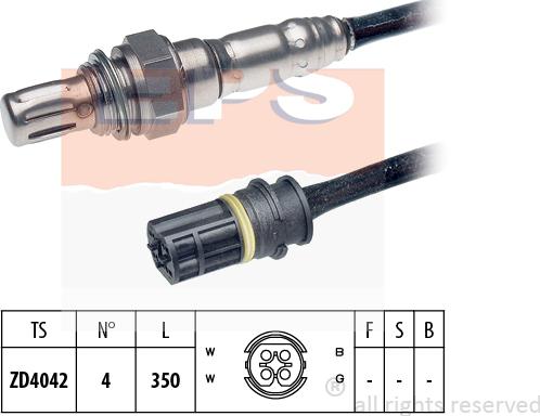 MDR EPS-1997 406 - Sonde lambda cwaw.fr