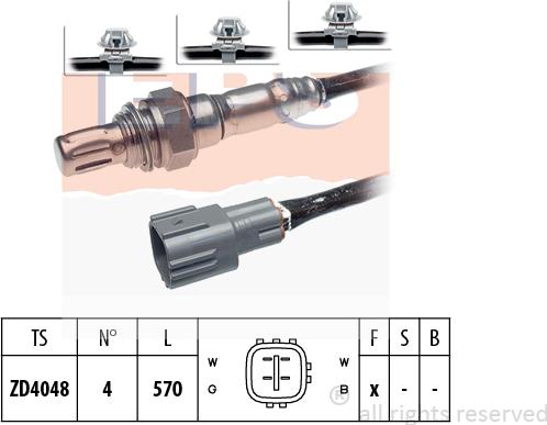 MDR EPS-1997 848 - Sonde lambda cwaw.fr