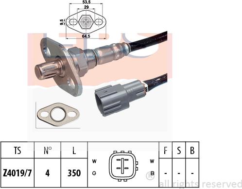 MDR EPS-1997 370 - Sonde lambda cwaw.fr