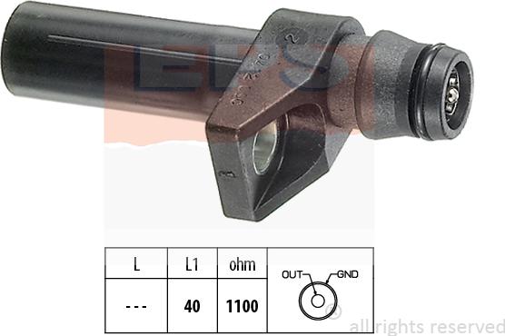 MDR EPS-1953 482 - Capteur d'angle, vilebrequin cwaw.fr