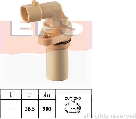 MDR EPS-1953 379 - Capteur d'angle, vilebrequin cwaw.fr