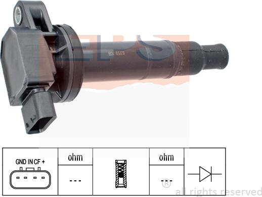 MDR EPS-1970 459 - Bobine d'allumage cwaw.fr