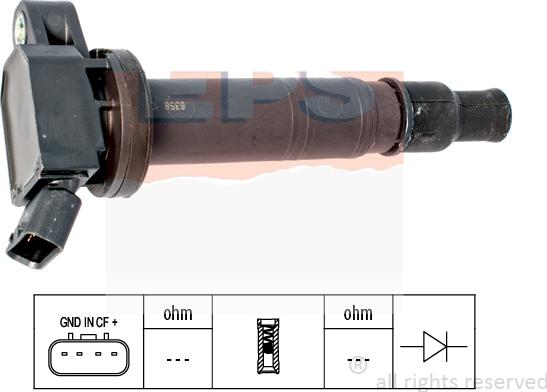 MDR EPS-1970 458 - Bobine d'allumage cwaw.fr