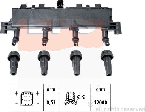 MDR EPS-1970 403 - Bobine d'allumage cwaw.fr