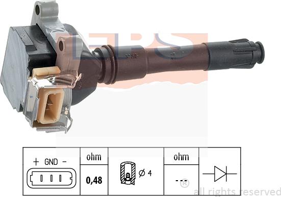 MDR EPS-1970 412 - Bobine d'allumage cwaw.fr