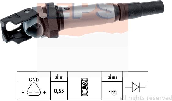 MDR EPS-1970 607 - Bobine d'allumage cwaw.fr