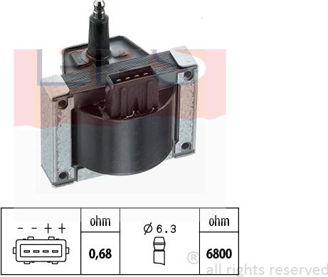 MDR EPS-1970 155 - Bobine d'allumage cwaw.fr