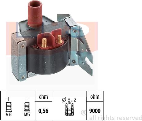 MDR EPS-1970 180 - Bobine d'allumage cwaw.fr