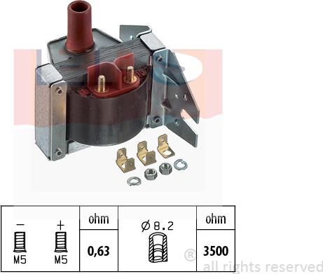 MDR EPS-1970 132 - Bobine d'allumage cwaw.fr