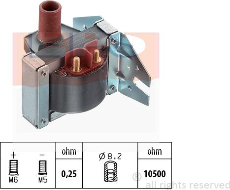 MDR EPS-1970 179 - Bobine d'allumage cwaw.fr