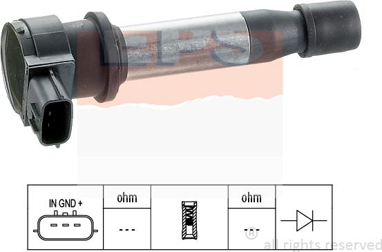 MDR EPS-1970 384 - Bobine d'allumage cwaw.fr