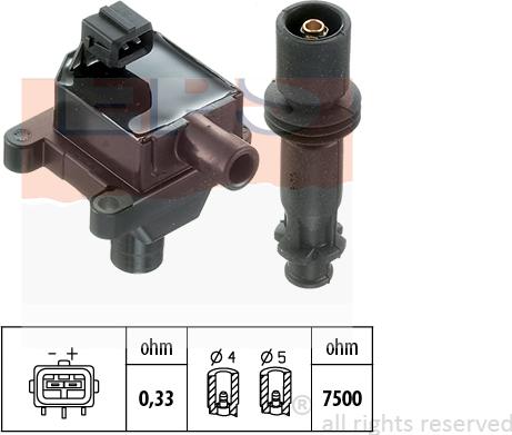 MDR EPS-1970 386K - Bobine d'allumage cwaw.fr