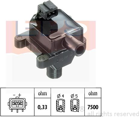 MDR EPS-1970 386 - Bobine d'allumage cwaw.fr