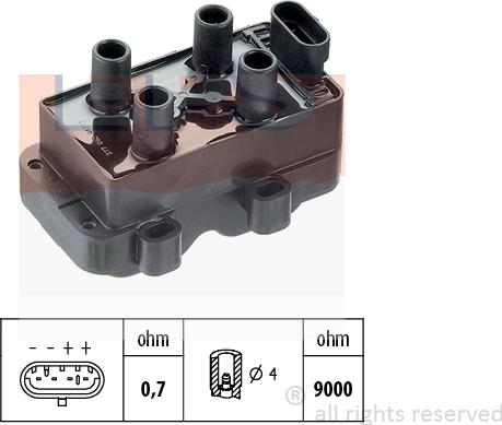 MDR EPS-1970 377 - Bobine d'allumage cwaw.fr