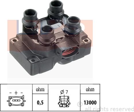 MDR EPS-1970 299S - Bobine d'allumage cwaw.fr