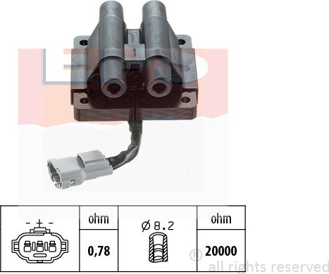 MDR EPS-1970 266 - Bobine d'allumage cwaw.fr