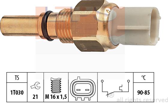 MDR EPS-1850 151 - Interrupteur de température, ventilateur de radiateur cwaw.fr