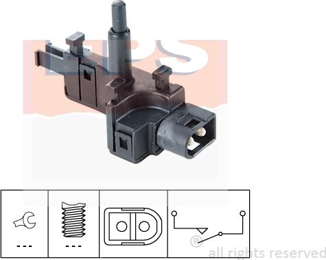 MDR EPS-1860 165 - Contacteur, feu de recul cwaw.fr