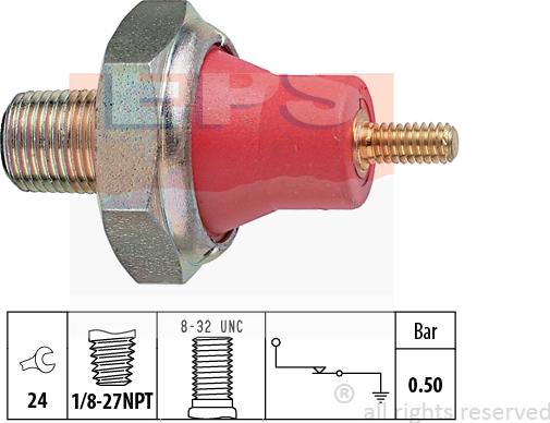 MDR EPS-1800 031 - Capteur, pression d'huile cwaw.fr