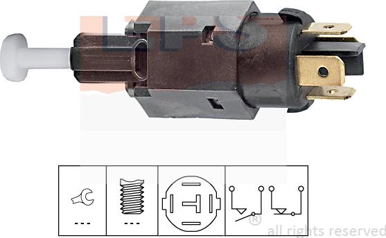 MDR EPS-1810 065 - Interrupteur des feux de freins cwaw.fr