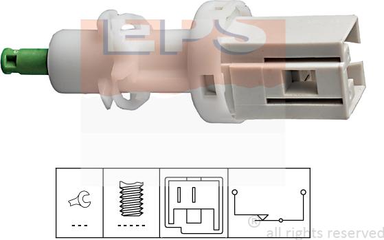 MDR EPS-1810 068 - Interrupteur, commande d'embrayage (gestion du moteur) cwaw.fr