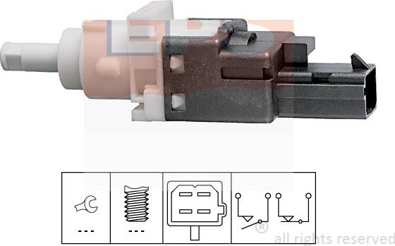 MDR EPS-1810 161 - Interrupteur, commande d'embrayage (gestion du moteur) cwaw.fr