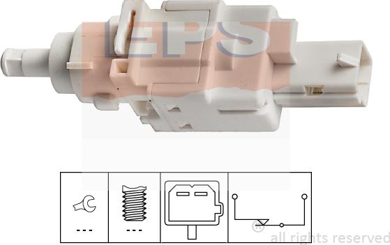 MDR EPS-1810 179 - Interrupteur, commande d'embrayage (gestion du moteur) cwaw.fr