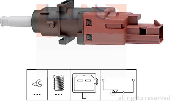 MDR EPS-1810 170 - Interrupteur, commande d'embrayage (gestion du moteur) cwaw.fr