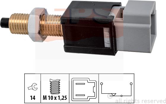 MDR EPS-1810 304 - Interrupteur des feux de freins cwaw.fr