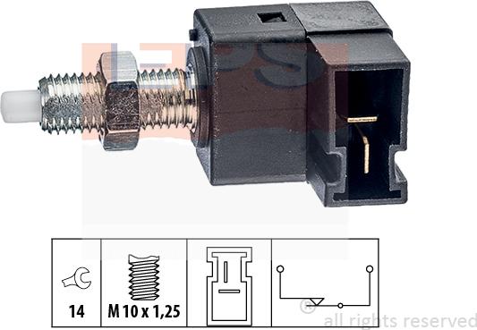 MDR EPS-1810 300 - Interrupteur, commande d'embrayage (gestion du moteur) cwaw.fr