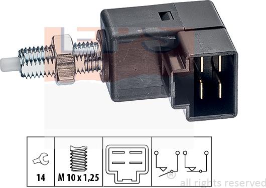 MDR EPS-1810 294 - Interrupteur des feux de freins cwaw.fr