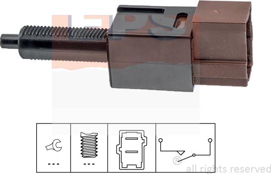 MDR EPS-1810 265 - Interrupteur, commande d'embrayage (gestion du moteur) cwaw.fr