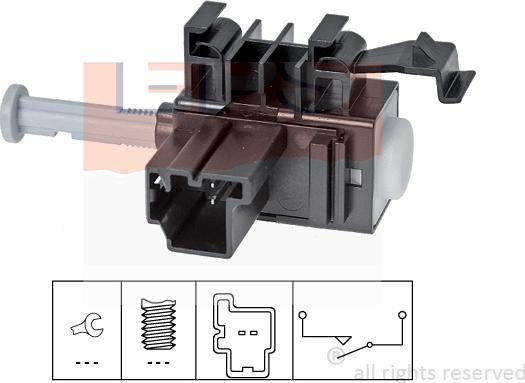 MDR EPS-1810 236 - Interrupteur, commande d'embrayage (gestion du moteur) cwaw.fr