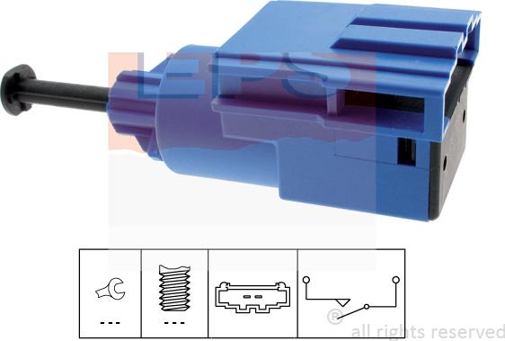 MDR EPS-1810 220 - Interrupteur, commande d'embrayage (gestion du moteur) cwaw.fr