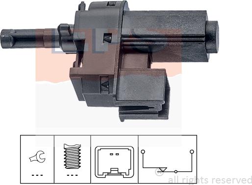 MDR EPS-1810 221 - Interrupteur, commande d'embrayage (gestion du moteur) cwaw.fr