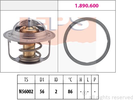 MDR EPS-1880 949 - Thermostat d'eau cwaw.fr