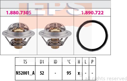 MDR EPS-1880 946 - Thermostat d'eau cwaw.fr