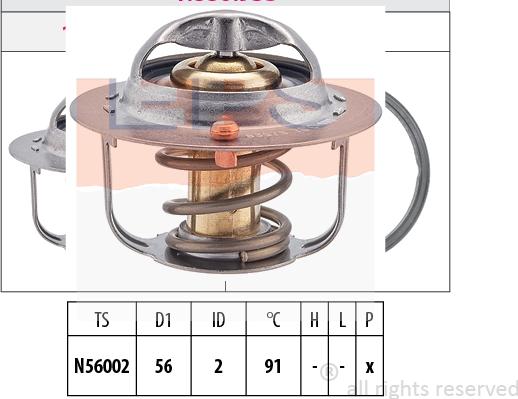 MDR EPS-1880 953S - Thermostat d'eau cwaw.fr