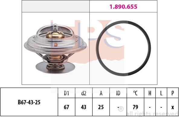 MDR EPS-1880 983 - Thermostat d'eau cwaw.fr