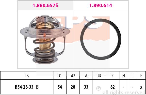 MDR EPS-1880 449 - Thermostat d'eau cwaw.fr