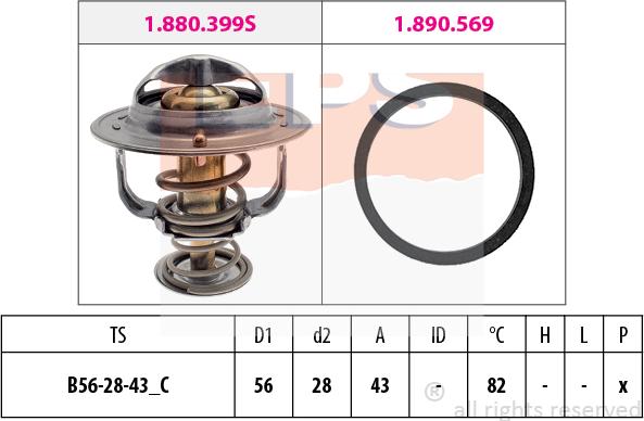 MDR EPS-1880 444 - Thermostat d'eau cwaw.fr