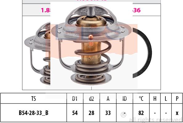 MDR EPS-1880 462 - Thermostat d'eau cwaw.fr