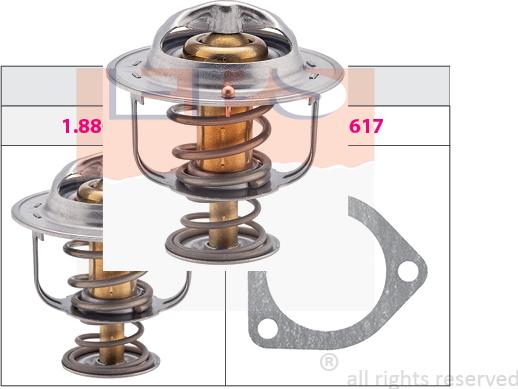 MDR EPS-1880 407S - Thermostat d'eau cwaw.fr