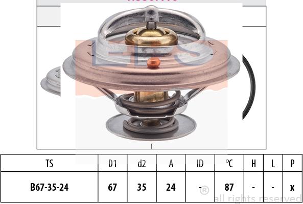 MDR EPS-1880 410S - Thermostat d'eau cwaw.fr