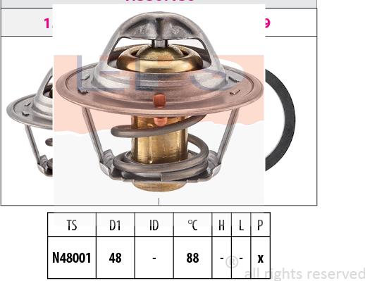 MDR EPS-1880 480S - Thermostat d'eau cwaw.fr